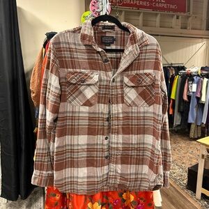 Pendleton burnside cotton plaid flannel men’s medium